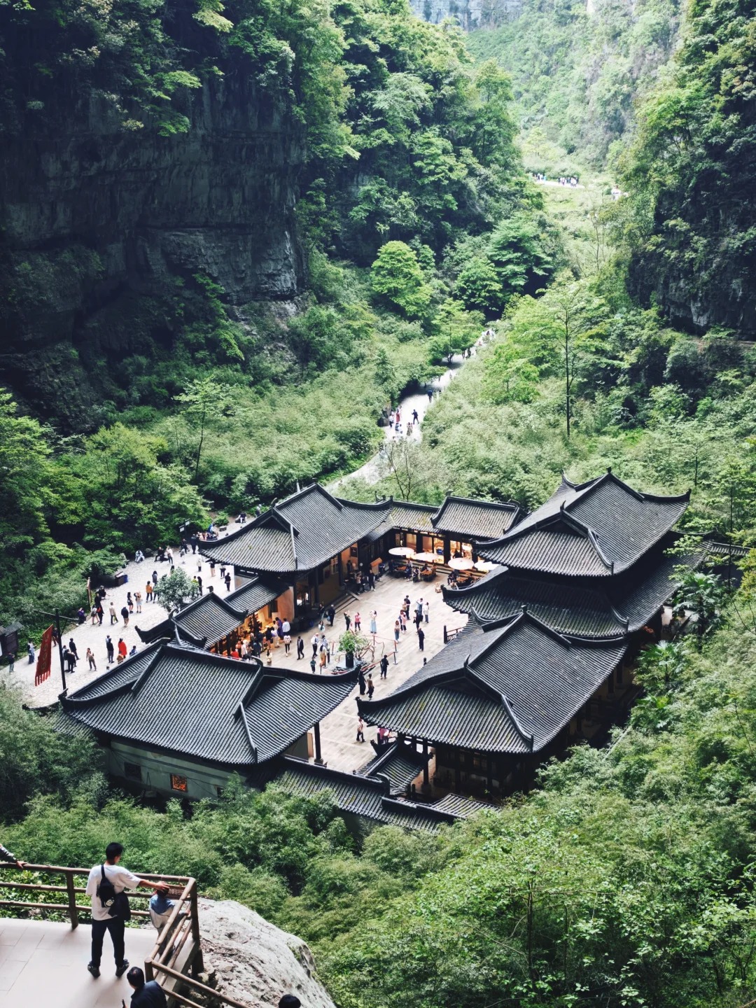 遊客旅遊風采